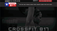 Desktop Screenshot of crossfit817.com