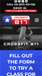Mobile Screenshot of crossfit817.com